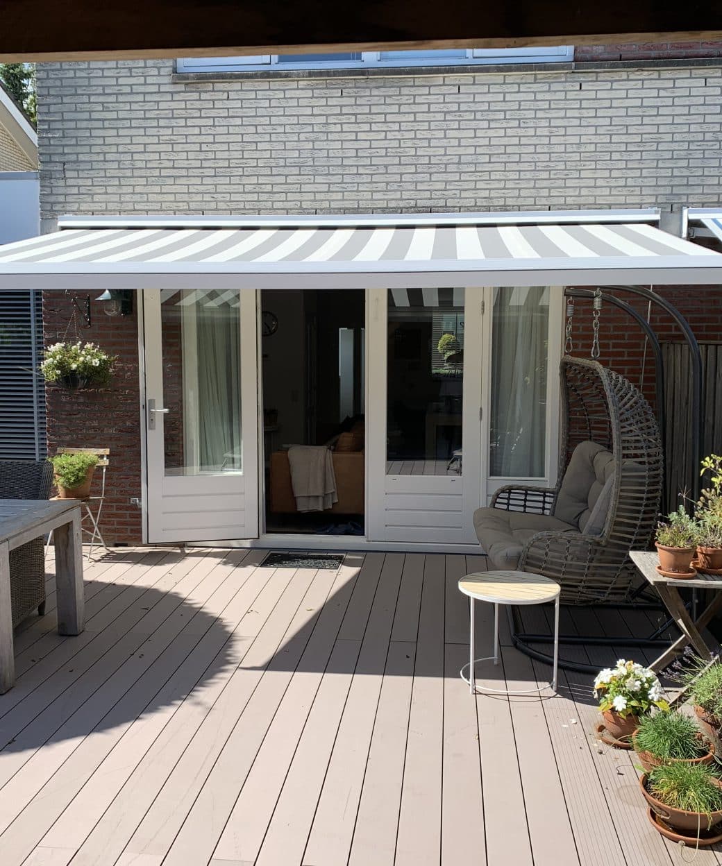 zonnescherm doek almere