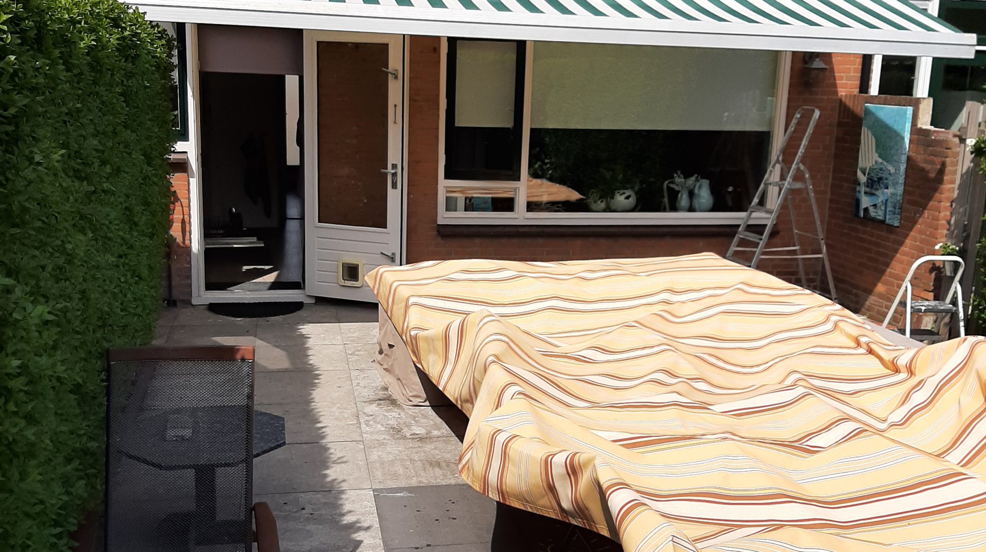 zonneschermdoek vernieuwen lisse