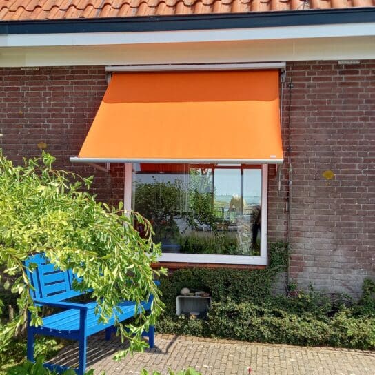 Oranje zonnescherm doek Tibelly